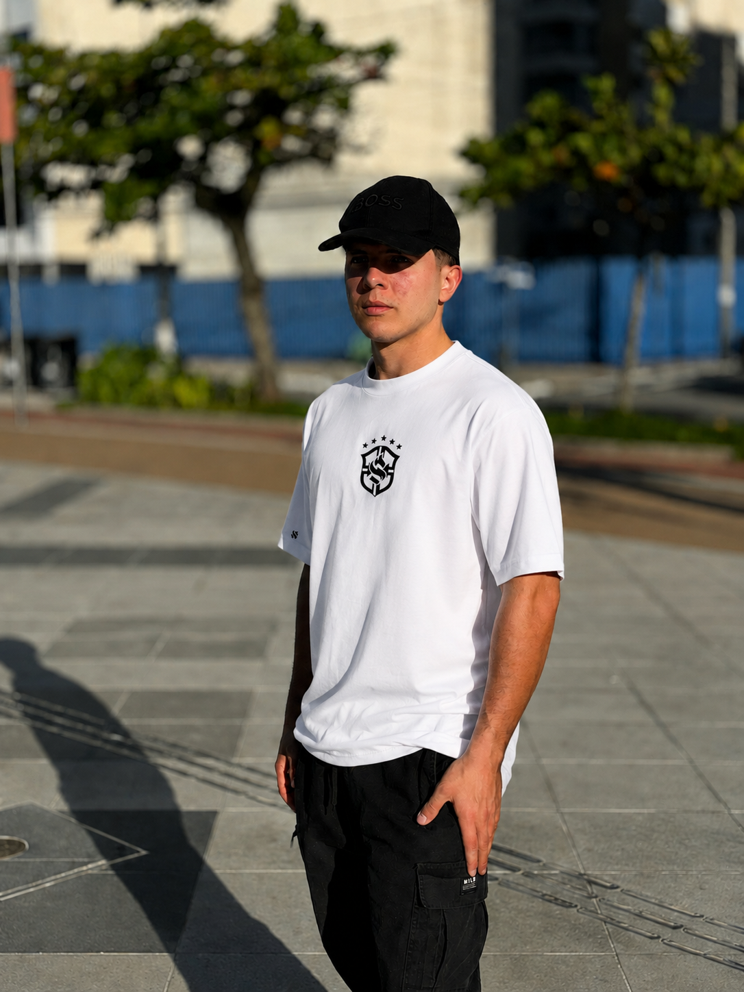 Camiseta Streetwear Seleção – Preto