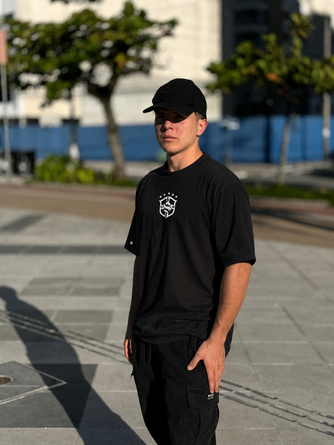 Camiseta Streetwear Seleção – Preto