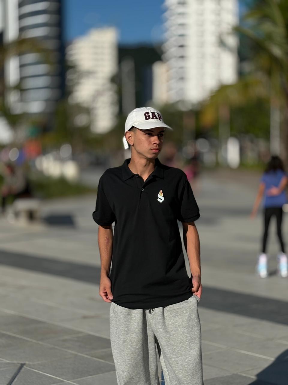 Gola Polo Classic Básica – Preta