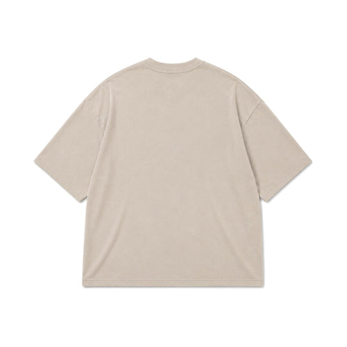 Camiseta Oversized Bulk Básica – Bege