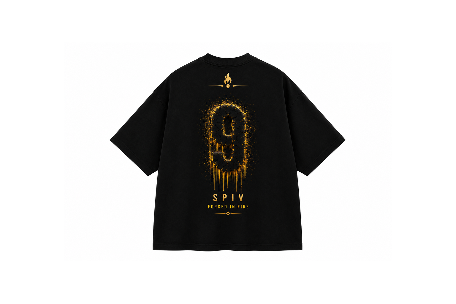 Camiseta Oversized Legado — Nº 9
