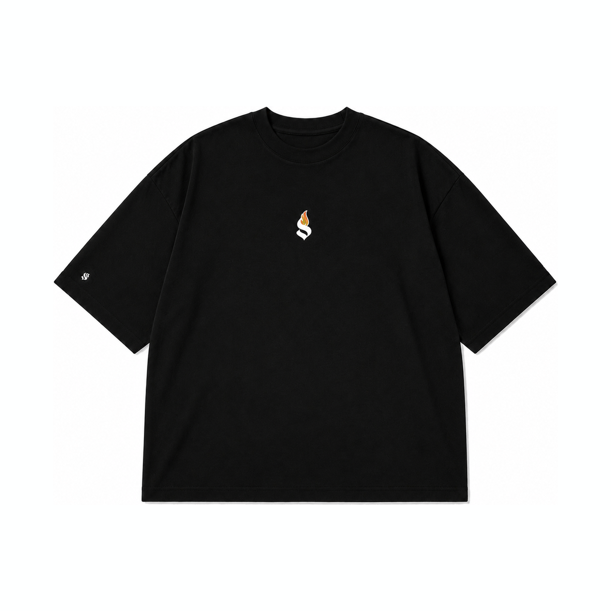 Camiseta Oversized Bulk Básica – Preta