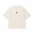 Camiseta Oversized Bulk Básica – Off White