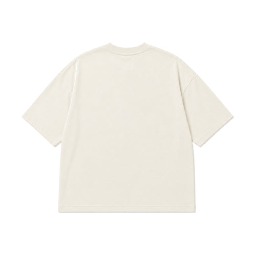 Camiseta Oversized Bulk Básica – Off White