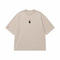 Camiseta Oversized Bulk Básica – Bege