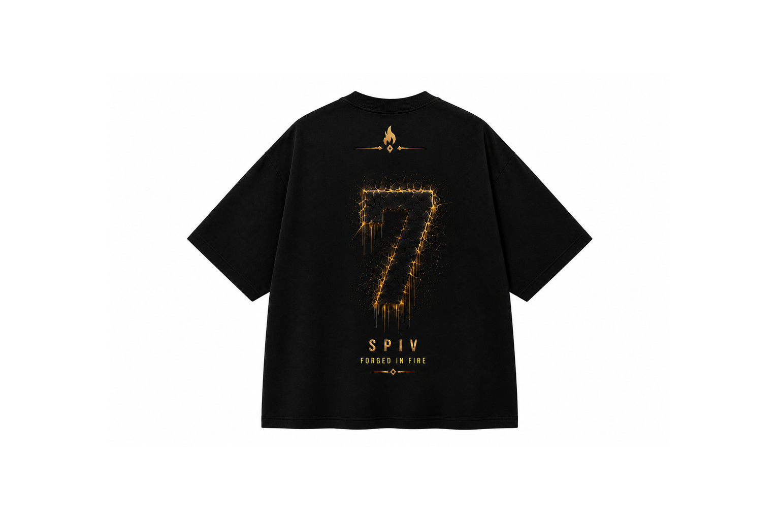 Camiseta Oversized Legado — Nº 7